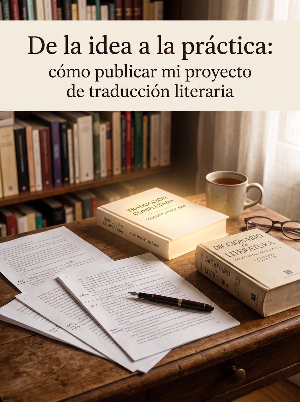 De la idea a la práctica: cómo publicar mi proyecto de traducción literaria