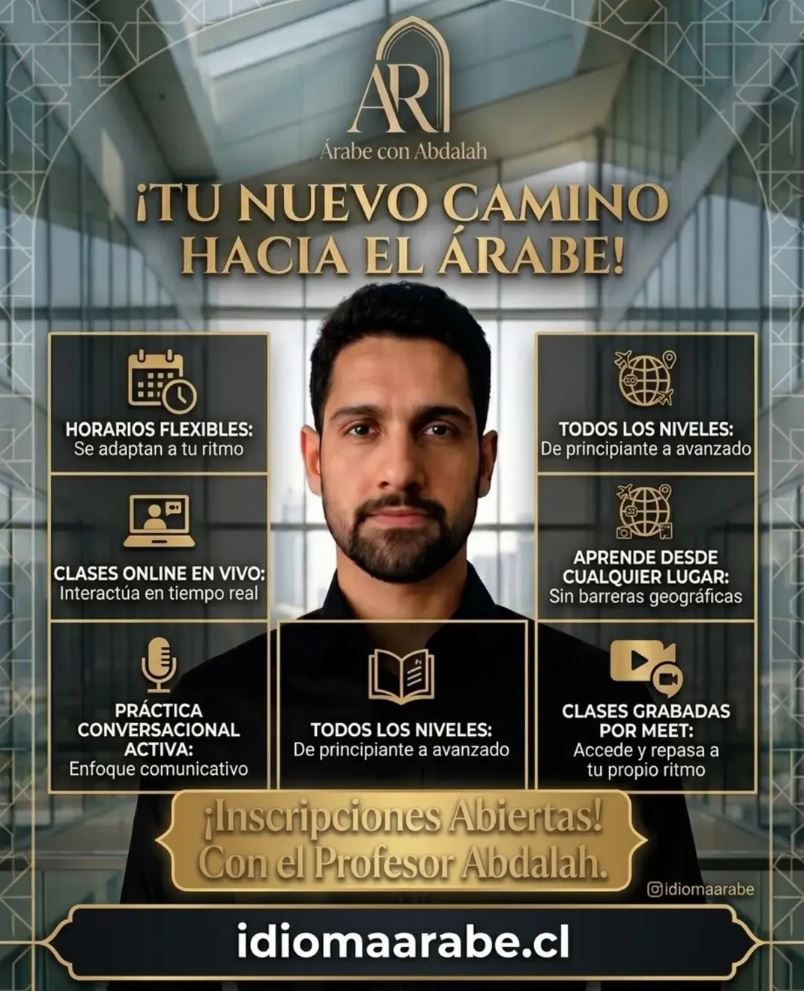 Convenio de cursos grupales de árabe online con Árabe con Abdalah